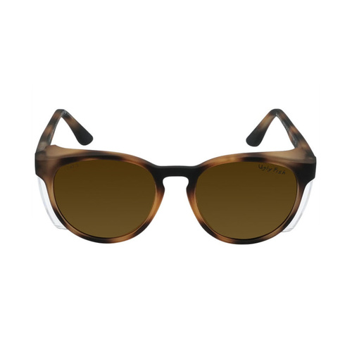 WORKWEAR, SAFETY & CORPORATE CLOTHING SPECIALISTS LOTUS RSP501 BR.BZ - Brown Frame, Bronze Polarised Lens - Safety Sunglass