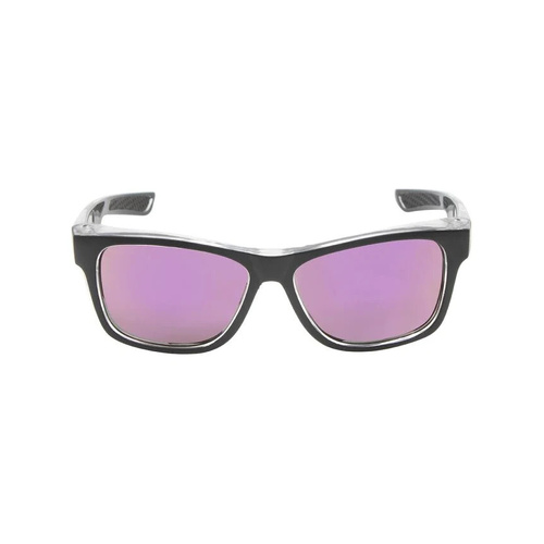 WORKWEAR, SAFETY & CORPORATE CLOTHING SPECIALISTS SPARKIE - Matt Black / Pink Revo Safety Glasses