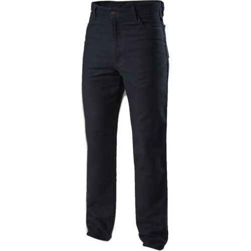 WORKWEAR, SAFETY & CORPORATE CLOTHING SPECIALISTS - Foundations - Moleskin 5 Pocket Cotton Jean