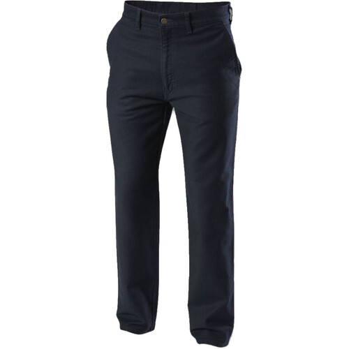 WORKWEAR, SAFETY & CORPORATE CLOTHING SPECIALISTS - Foundations - Moleskin Plain Front Cotton Jean