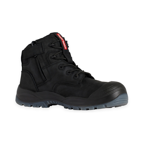 WORKWEAR, SAFETY & CORPORATE CLOTHING SPECIALISTS Red Collection - 5 Inch Boot - Black