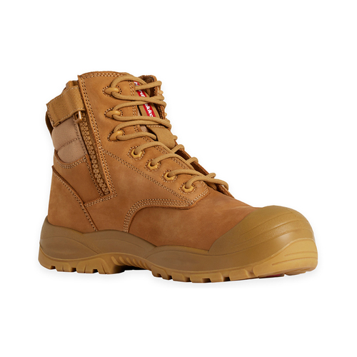 WORKWEAR, SAFETY & CORPORATE CLOTHING SPECIALISTS Red Collection - 6 Inch Boot - Wheat